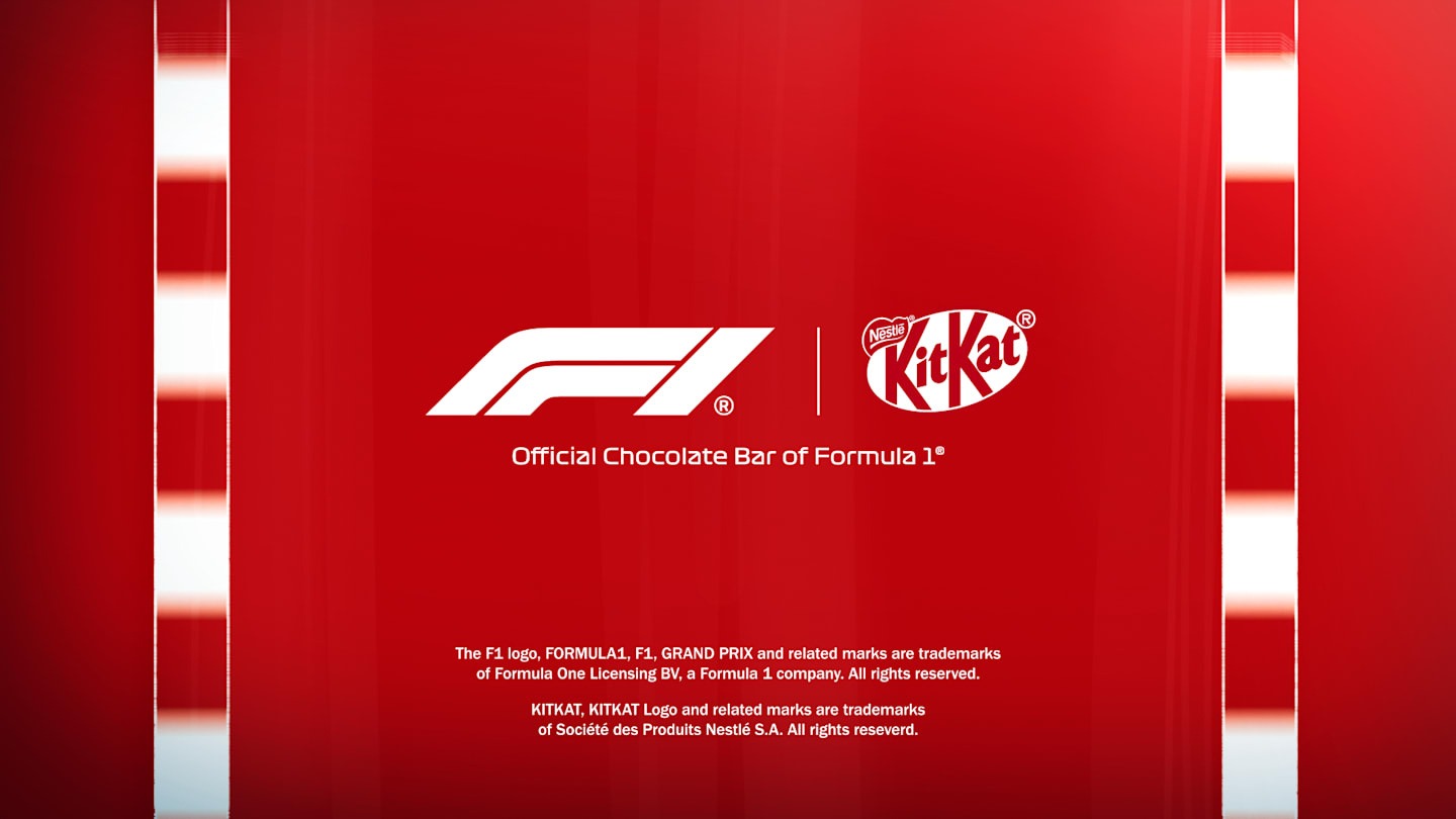 F1官方：KitKat成为官方合作巧克力棒